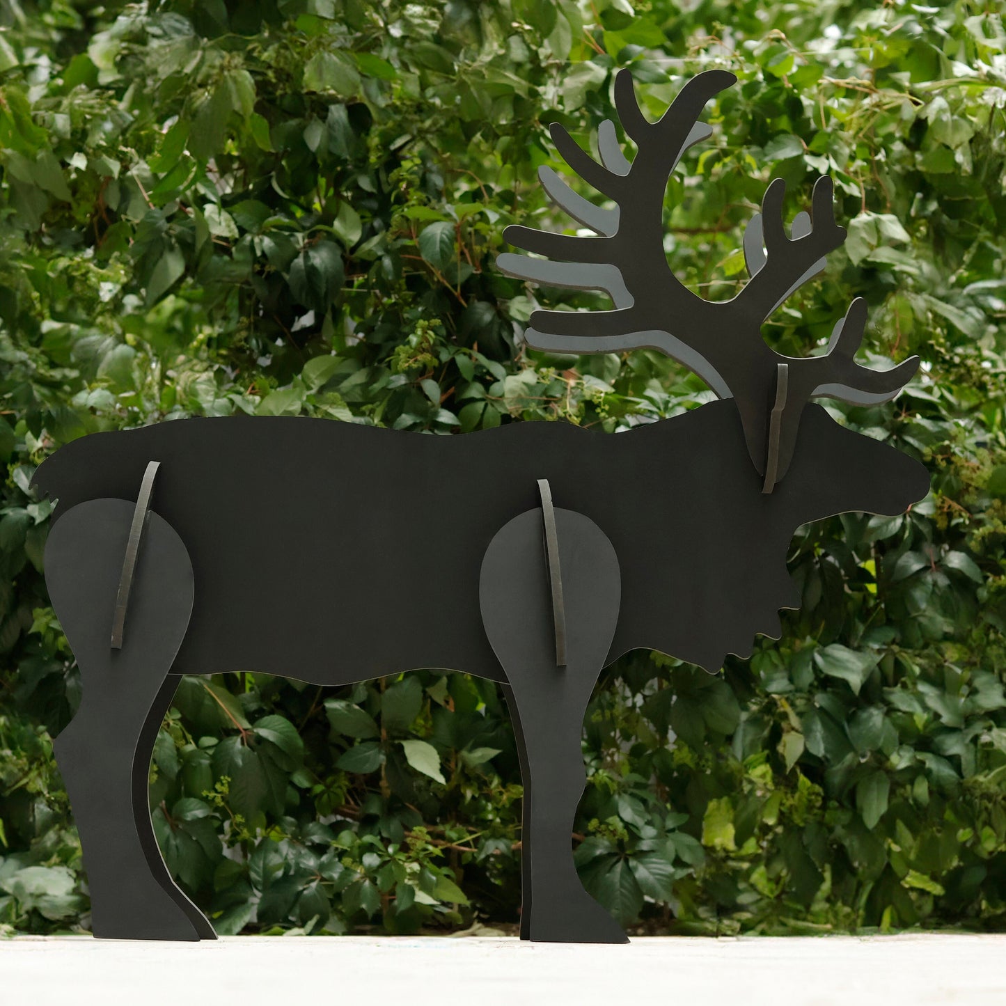Moose Yard Display | Giant All-Weather PVC Garden Decor | Large Lawn Display | Outdoor Moose Decor | Durable Yard Sign