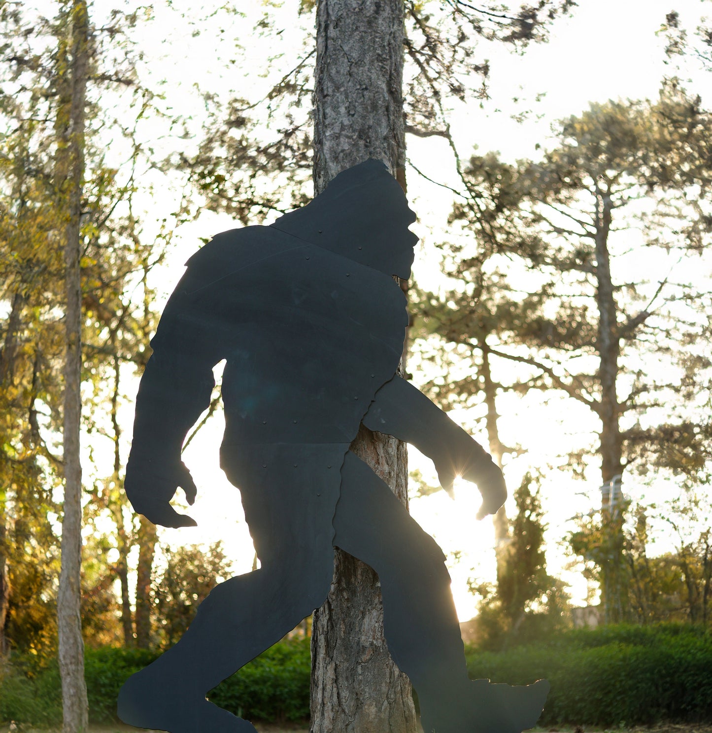 Huge 84 Inches Tall Bigfoot Yard Display, All-Weather Garden Decoration, Sasquatch Yard Decor, Unique Gigantic Gift for Any Occasion