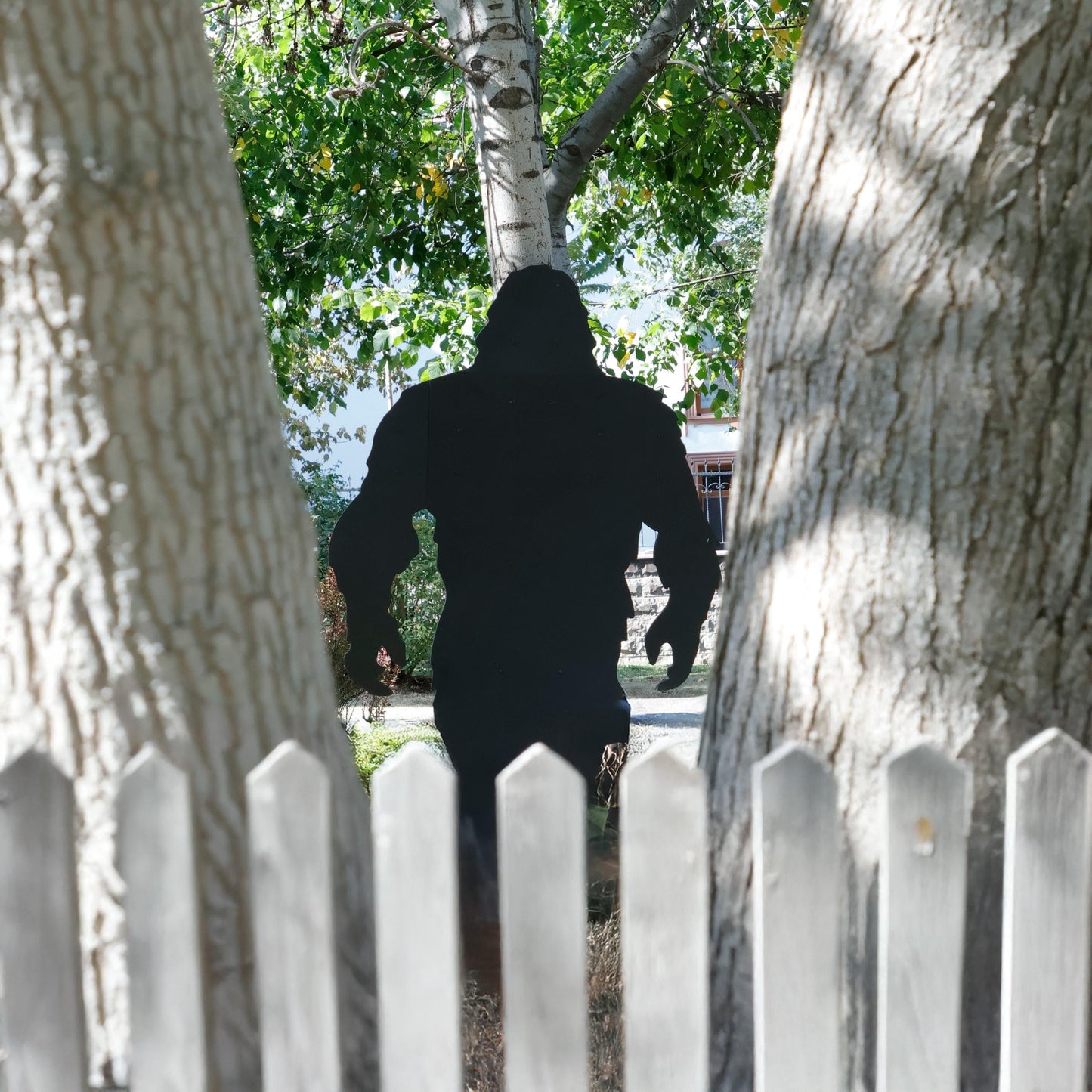 Giant All-Weather Bigfoot Body Yard Display, Durable PVC Outdoor Garden Decoration, Sasquatch Yard Art, Christmas Gift Unique Decor Big Foot