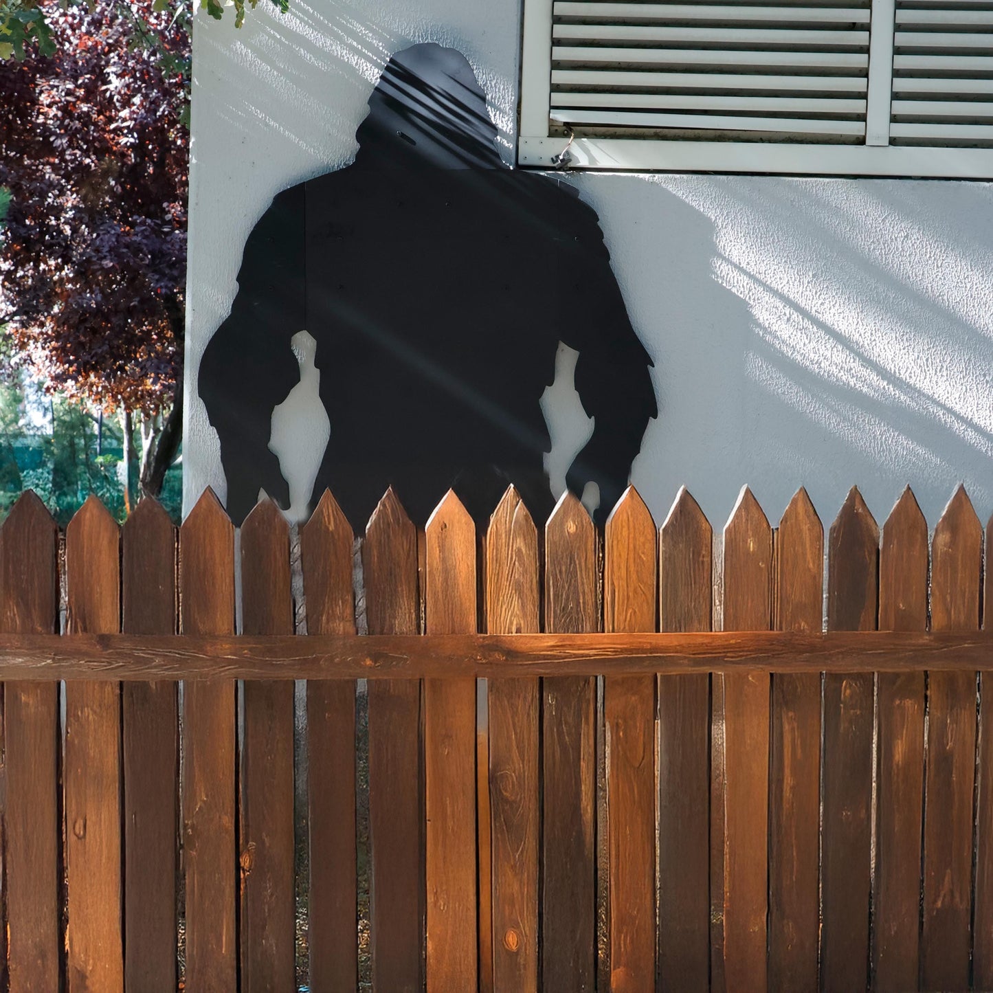 Gigantic 7ft Tall Bigfoot Silhouette Yard Display, All-Weather Outdoor Garden Decoration, Sasquatch Yard Art, Unique Christmas Gift, Yeti