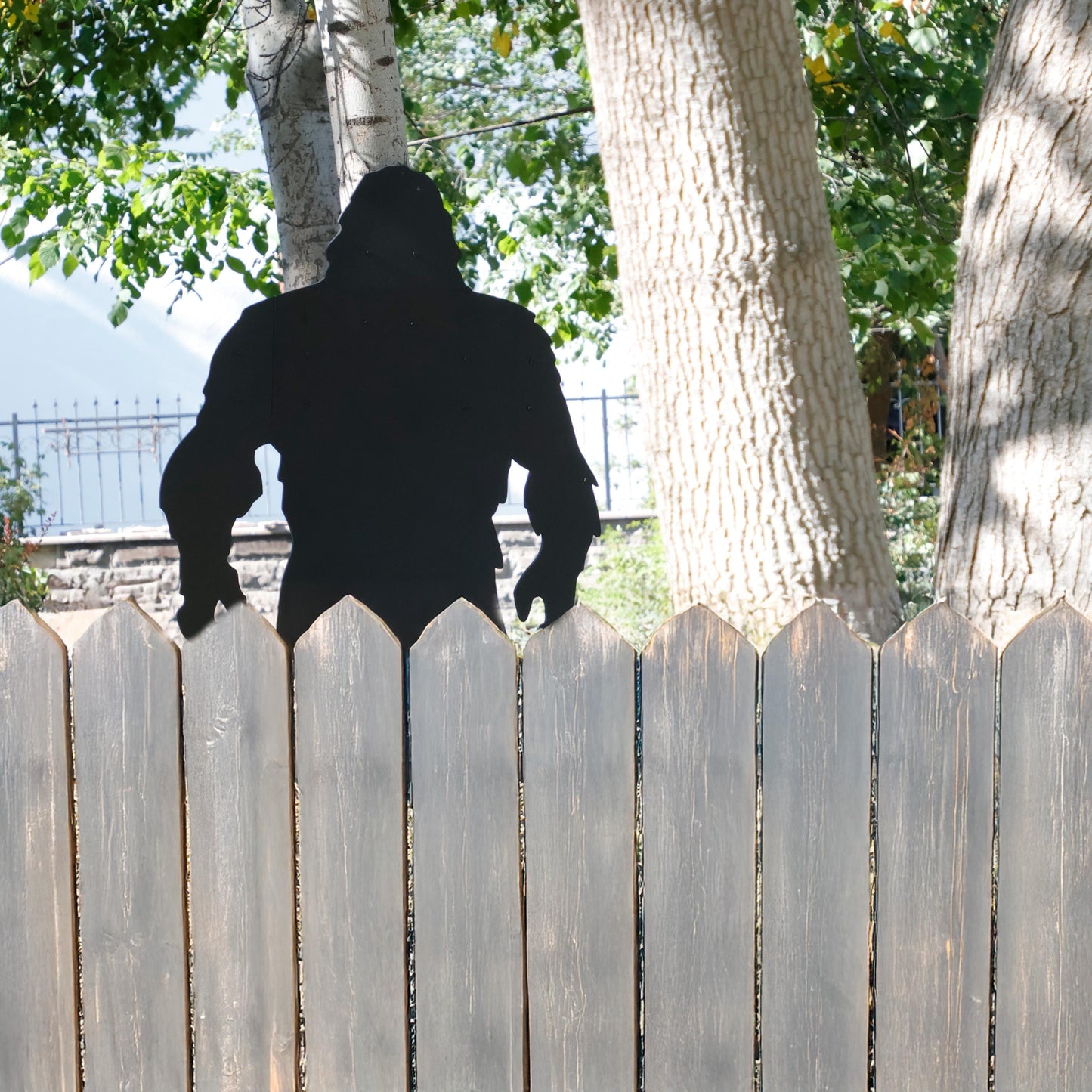 Giant All-Weather Bigfoot Body Yard Display, Durable PVC Outdoor Garden Decoration, Sasquatch Yard Art, Christmas Gift Unique Decor Big Foot