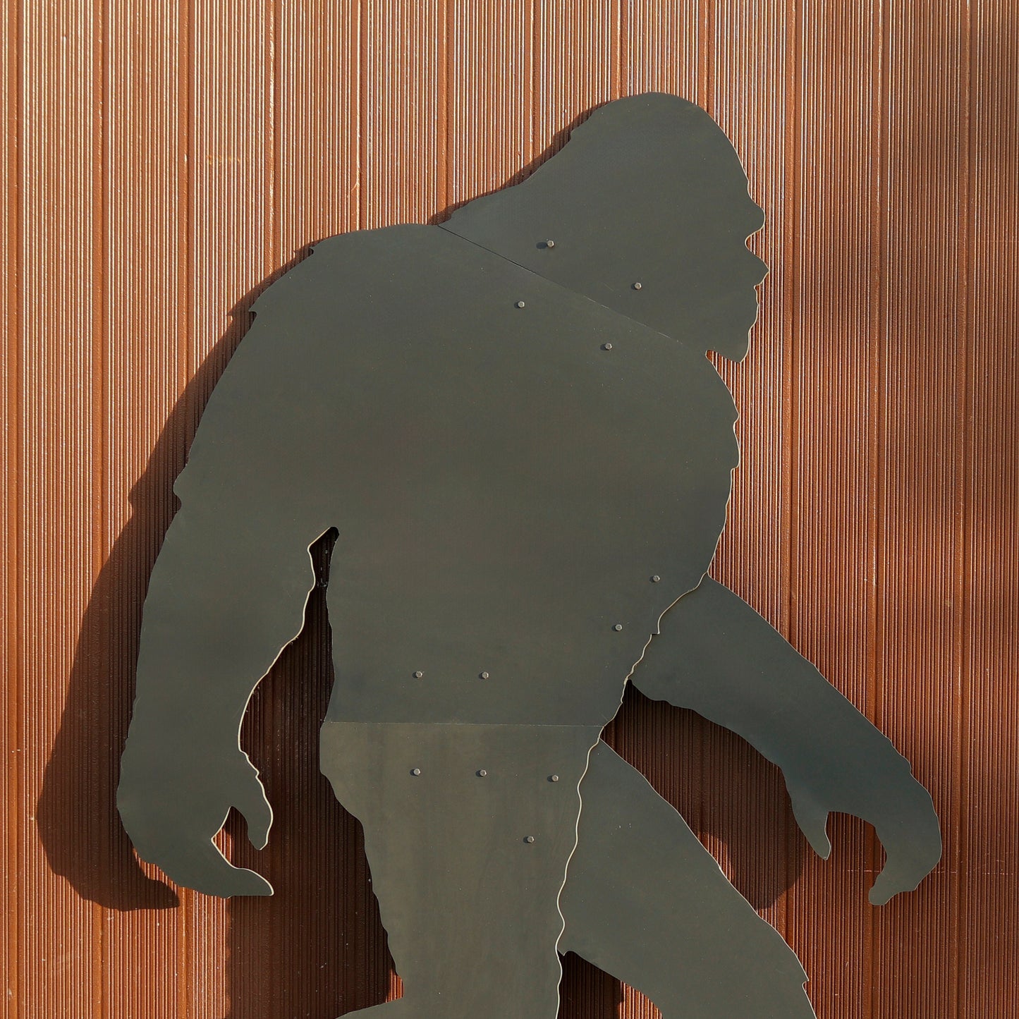 Giant Bigfoot Halloween Yard Decoration, 7 Ft Tall PVC Sasquatch for Outdoor Display, Spooky Fall Garden Decor