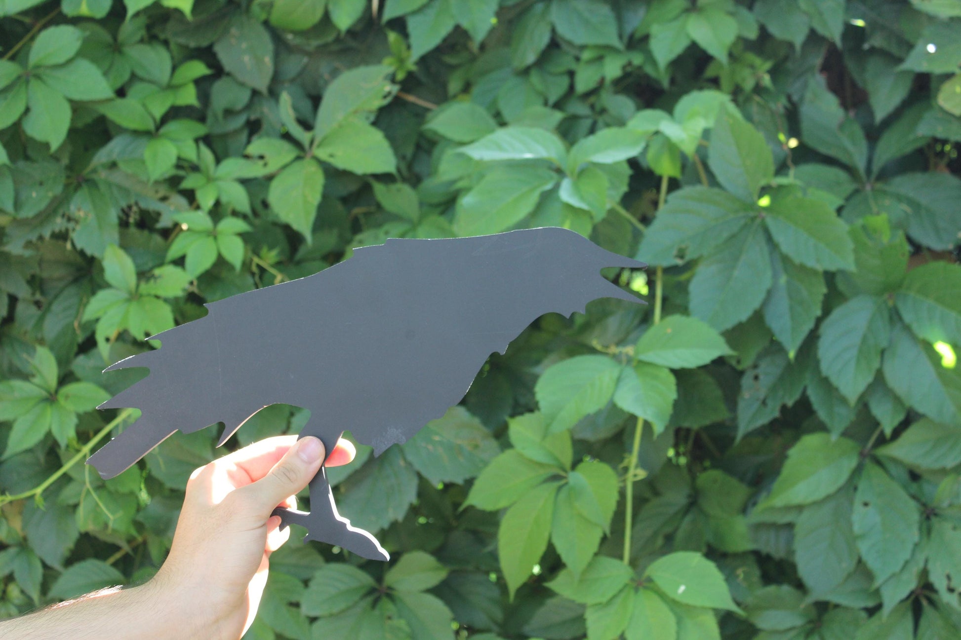 Realistic Raven Halloween Yard Display, 6 PCS PVC Crow Garden Decor, Spooky Outdoor Sculpture, Gothic Bird Art, Scary Yard Prop