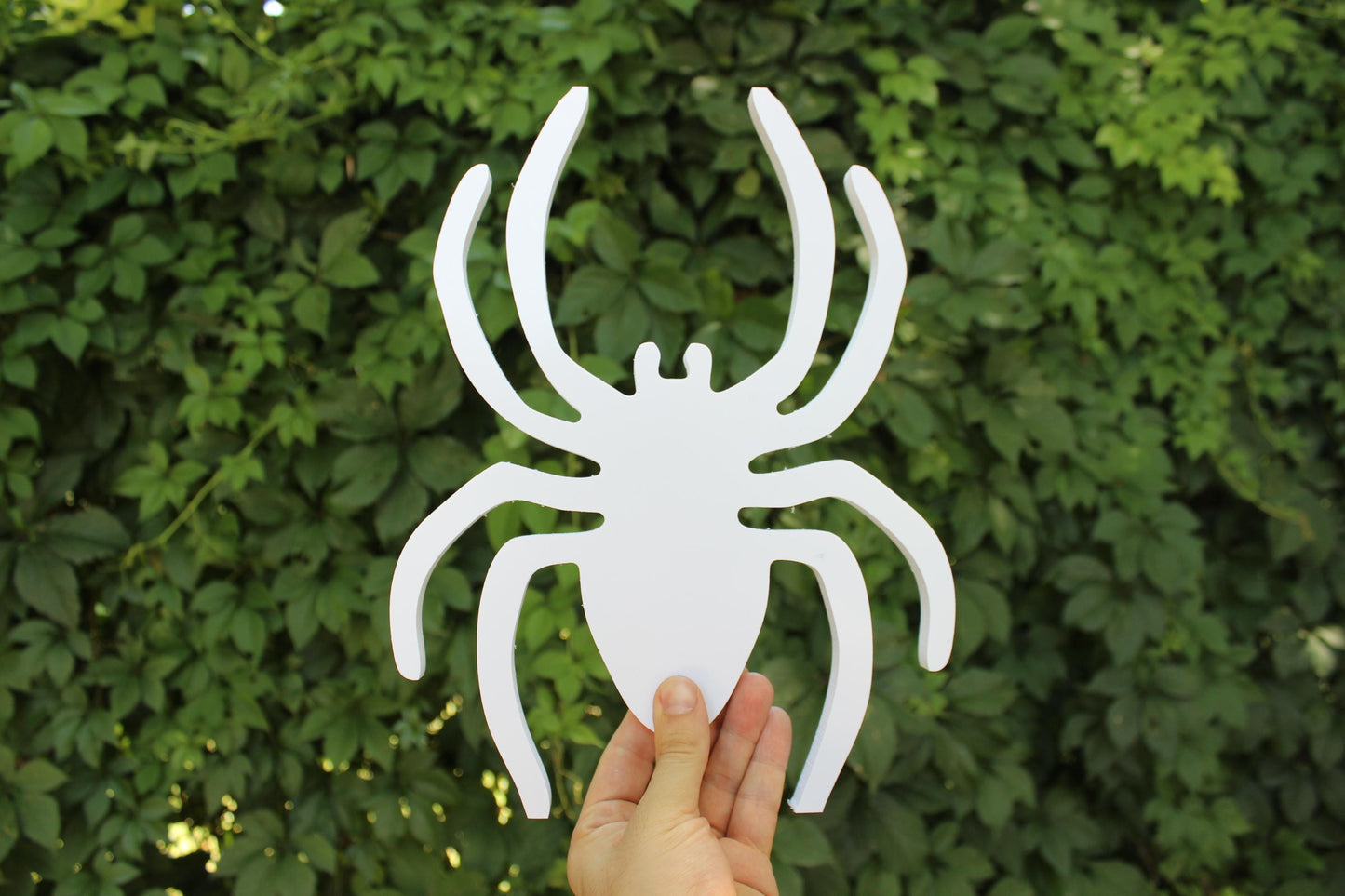 6 PCS Hanging Spider Halloween Decor, PVC Outdoor Yard Display, Creepy Tree Decorations, Tarantula Lawn Art, All-Weather Garden Decor