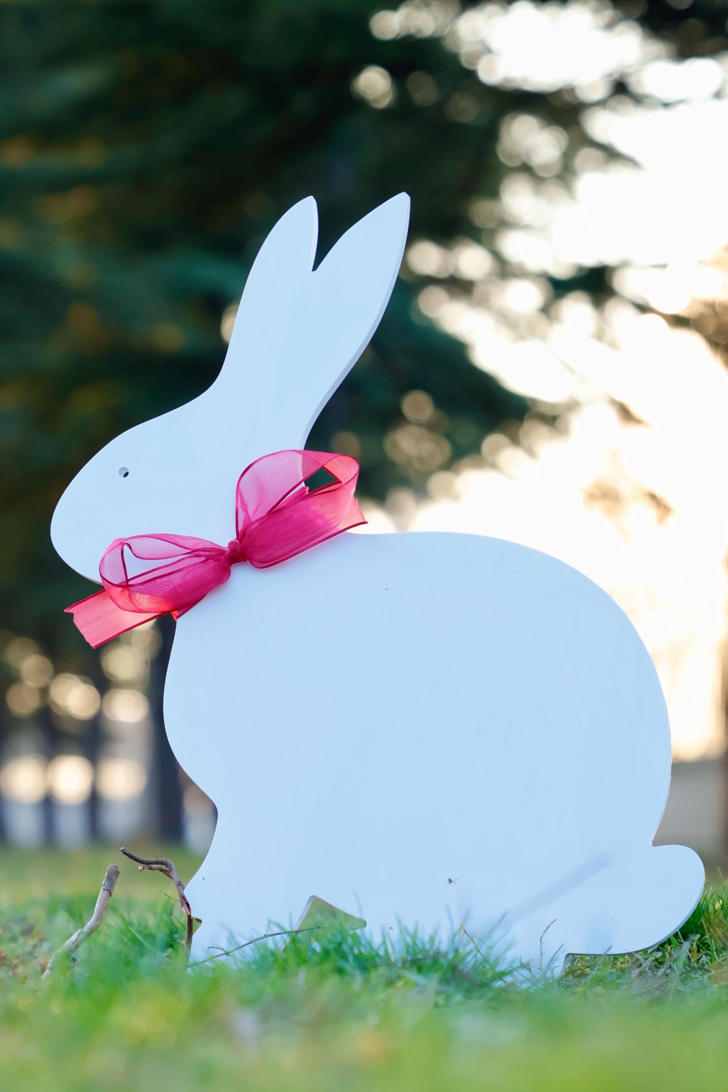 Outdoor Easter Decor, PVC Rabbit Garden Decoration, Bunny Yard Display, Easter Home Decor, Easter Gifts, Easter Yard Art, 8 Design Available