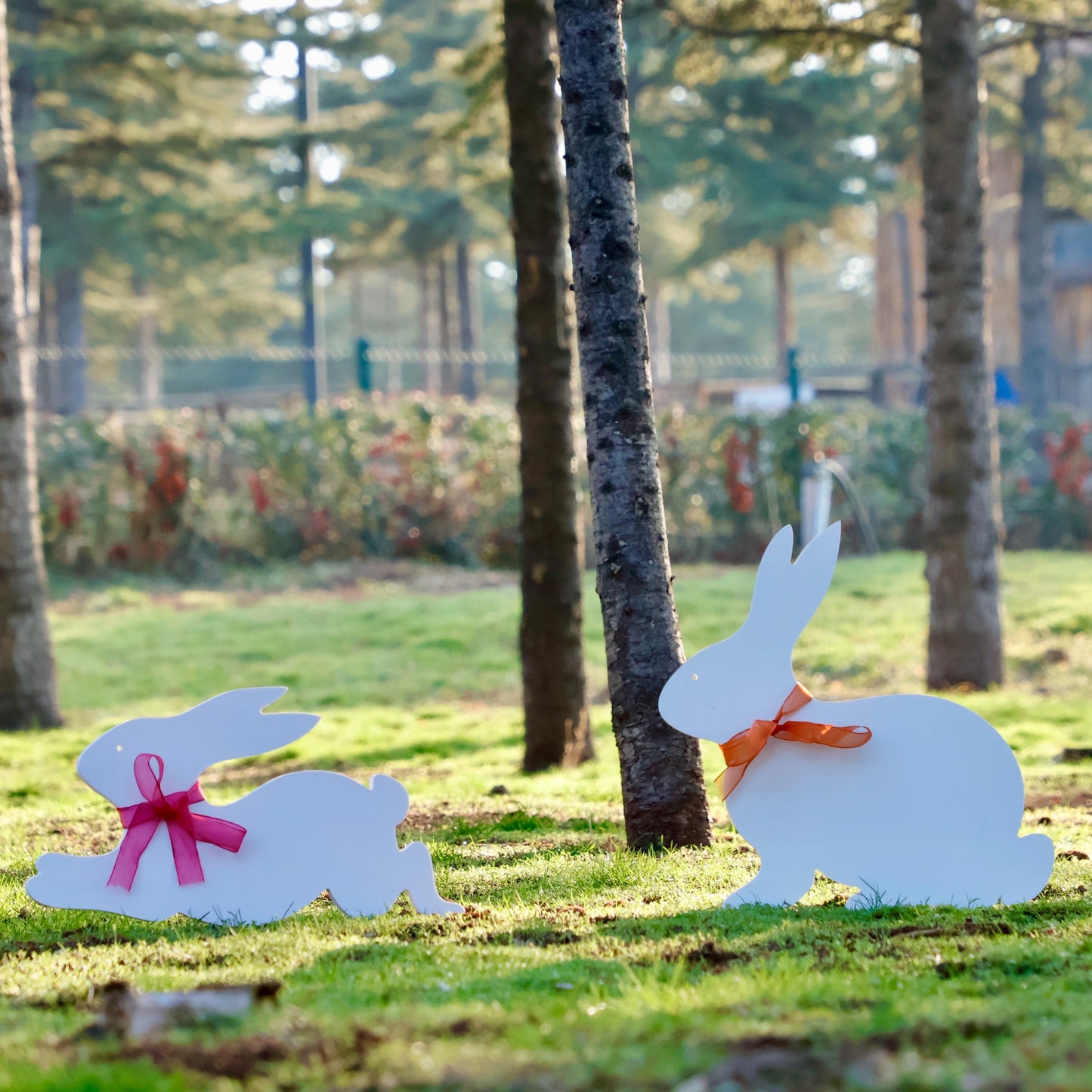 Outdoor Easter Decor, PVC Rabbit Garden Decoration, Bunny Yard Display, Easter Home Decor, Easter Gifts, Easter Yard Art, 8 Design Available