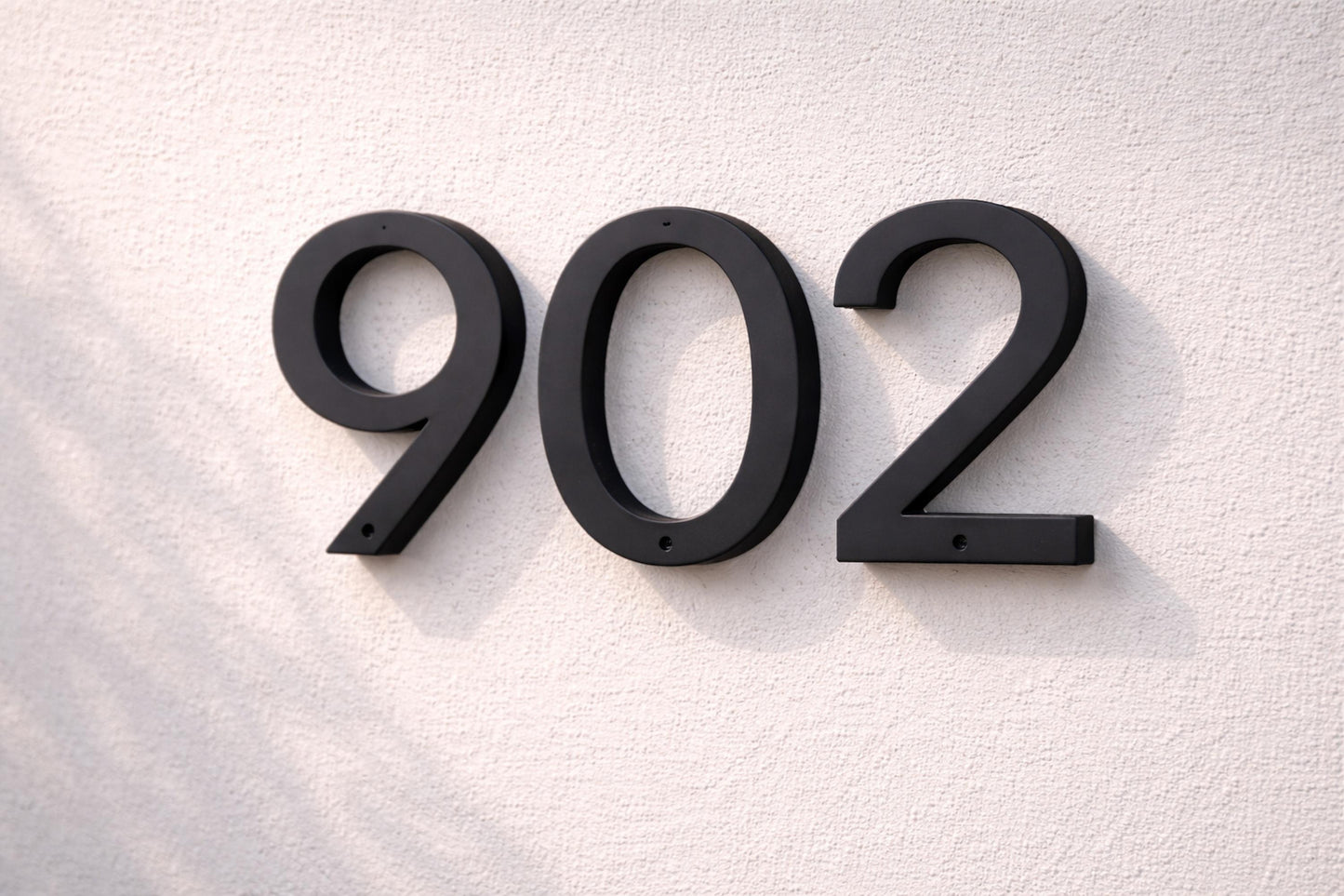 Modern House Numbers 6 Inch, Address Numbers for House, Black House Numbers, Modern Address Sign, Exterior Door Numbers